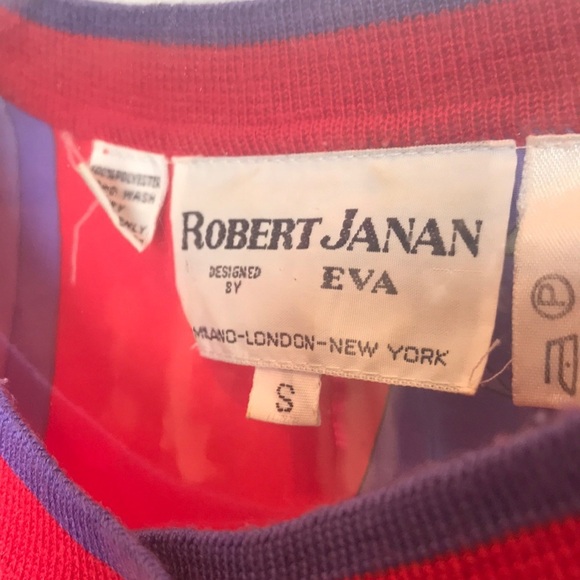 Vintage ladies Robert Janan red floral snap button jacket size Small - Picture 7 of 9